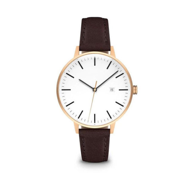 reloj de oro rosa