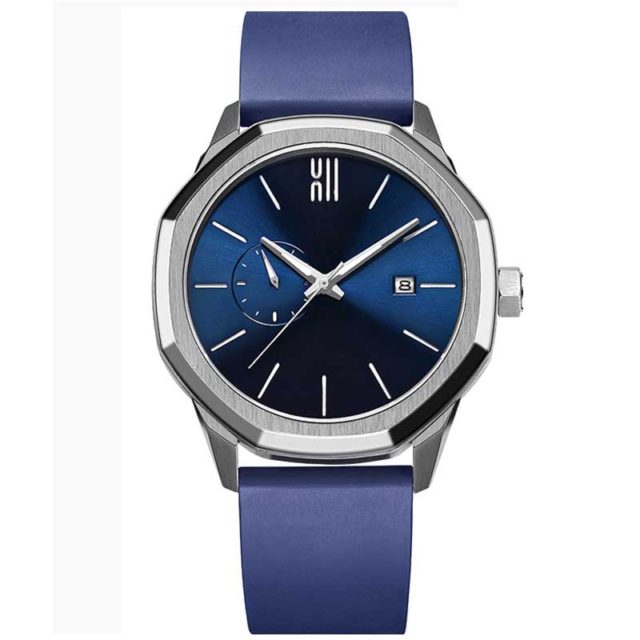 navy blue watch