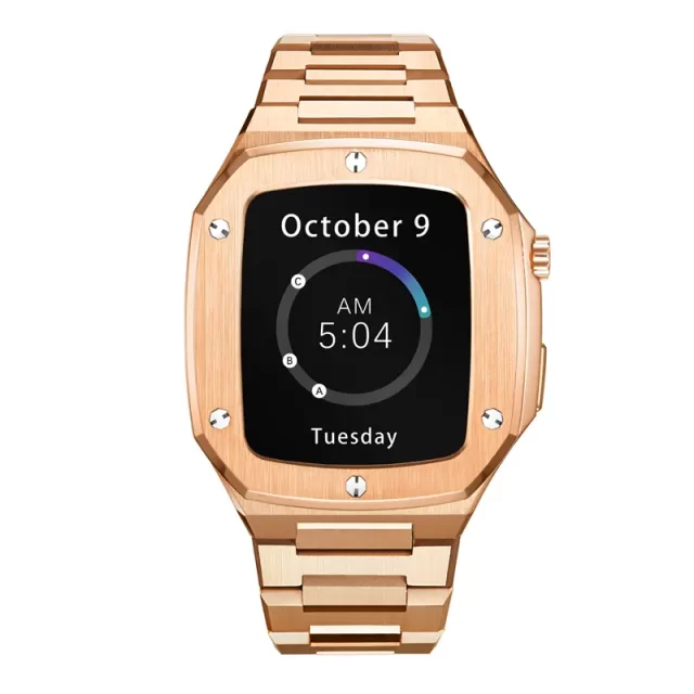 apple watch case rosegold color