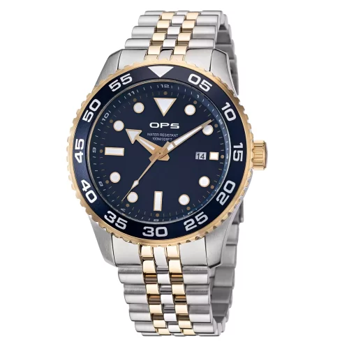 Rosegold diver watch