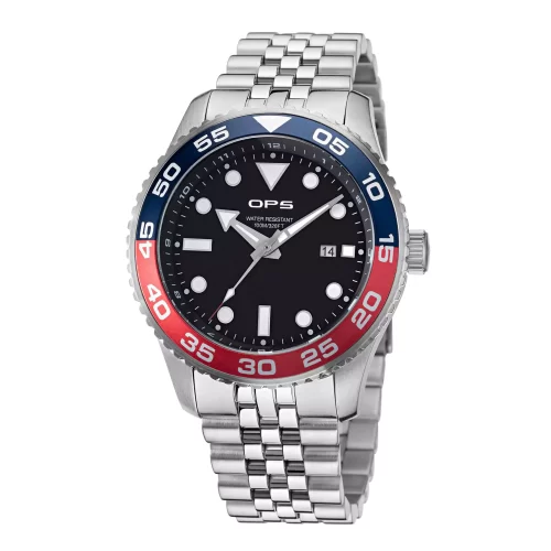 All stainless steel diver watch